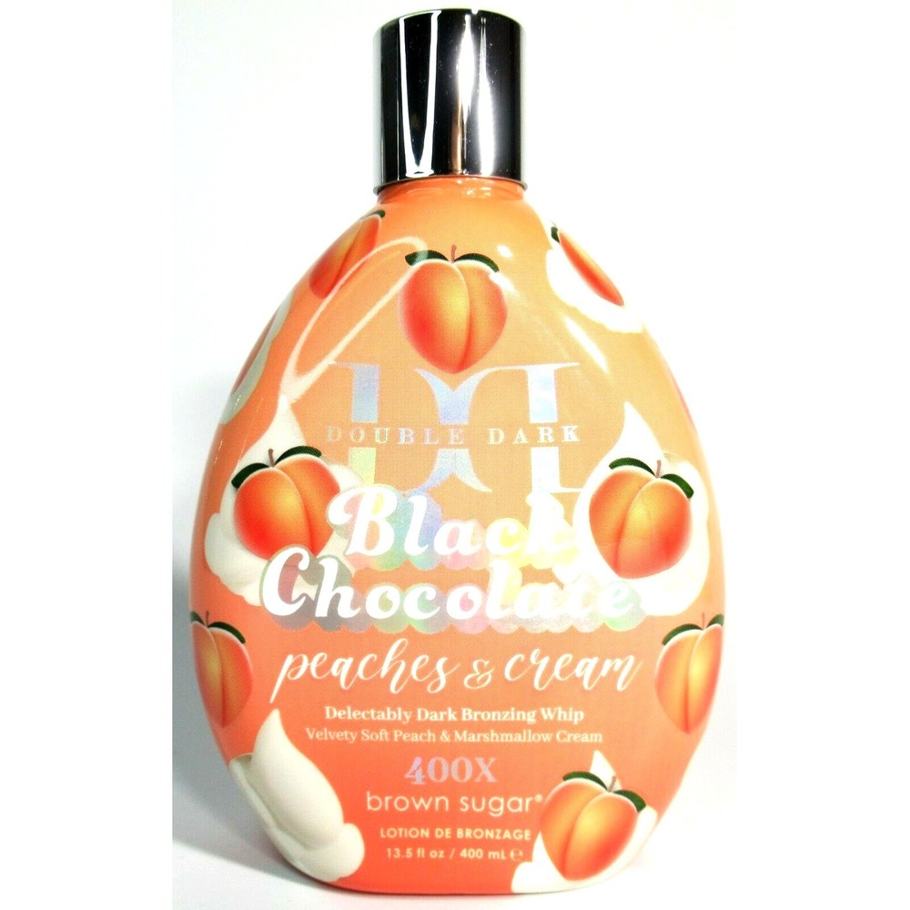 Brown Sugar Black Chocolate Peaches & Cream 400X Double Dark Bronzing 13.5oz